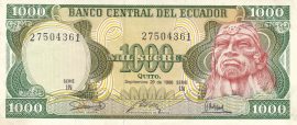 Ecuador 1920. 1 Sucre-UNC