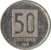Ecuador-1988-50 Centavos-Nikkel-Acél-XF-Pénzérme