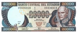Ecuador 1920. 1 Sucre-UNC