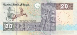 Egyiptom 2016-2024. 20 Font-UNC