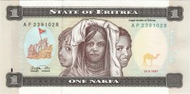 Eritrea 1997. 1 Nakfa-UNC