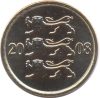   Észtország-2006-10 Senti-Alumínium-nikkel bronz-UNC-Pénzérme