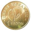 Észtország-2008-1 Krooni-Északi arany-UNC-Pénzérme