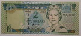 Fiji 2002. 2 Dollars-UNC