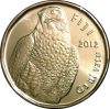   Fiji-2012-2 Dollár-Sárgaréz bevonatú acél-UNC-Pénzérme