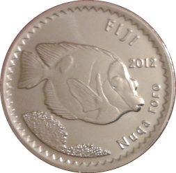 Fiji-2012-5 Cent-Nikkelezett acél-UNC-Pénzérme