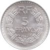 Franciaország-1949-5 Francs-Aluminium-VF-Pénzérme