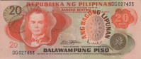 Philippines 1970. 2 Piso-UNC