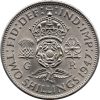   Nagy-Britannia-1947-1948-2 Shilling-Réz-Nikkel-VF-Pénzérme