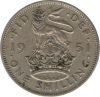   Nagy-Britannia-1949-1952-1 Shilling-Réz-Nikkel-VF-Pénzérme (angol)