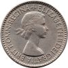 Nagy-Britannia-1953-6 Pence-Réz-Nikkel-VF-Pénzérme