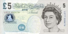 Nagy-Britannia 2002. 5 Pounds-XF