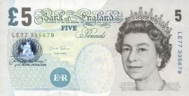 Nagy-Britannia 2002. 5 Pounds-aUNC