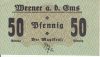   Németország 1920. 10-50 Pfennig-Weener a.d.Ems-VF (2db szükségpénz)