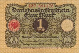 Németország 1920. 1 Mark-Berlin-UNC 