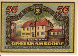 Németország 1921. 50 Pfennig-Ranis-VF (2db szükségpénz)