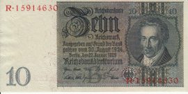 Németország 1929. 10 Reichsmark-UNC