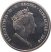 Gibraltár-2018-10 Penny-Nikkelezett acél-UNC-Pénzérme