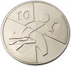 Gibraltár-2019-10 Penny-Nikkelezett acél-UNC-Pénzérme
