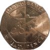 Gibraltár-2019-20 Penny-Réz-nikkel-UNC-Pénzérme