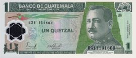 Guatemala 2006. 1 Quetzal UNC