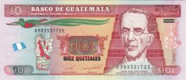 Guatemala 2019. 10 Quetzales UNC