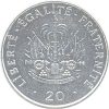 Haiti-1995-20 Cent-Nikkel bevonatú acél-UNC-Pénzérme