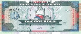 Haiti 2000. 10 Gourdes UNC