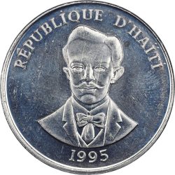 Haiti-2011-50 Cent-Nikkel bevonatú acél-UNC-Pénzérme