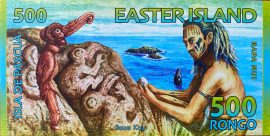 Húsvét szigetek 2011. 500 Rongo-UNC