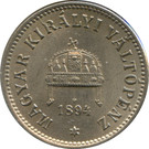 Magyarország-1893-1914-10 Fillér-Nikkel-VF-Pénzérme
