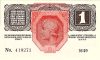   Magyarország 1916 1 Korona-VF-XF (DÖ bélyegzés) - 6db sorszámkövető bankjegy!!! (419271-409276)