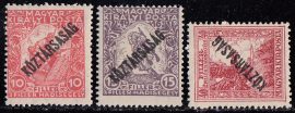 Hungary-1918 set-War Charity Overprinted-UNC-Stamps