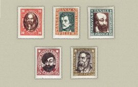 Hungary-1919 set-UNC-Stamps