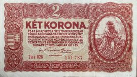 Magyarország 1920 2 Korona-F (aa)