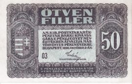 Hungary 1920. 50 Filler-VG