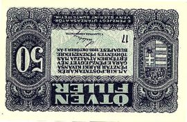 Magyarország 1920. 50 Fillér-XF
