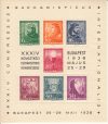   Hungary-1938 block-International Eucharistic Congress and Philatelic Exhibition-UNC-Stamps