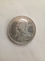 Magyarország-1939-5 Pengő-Ezüst-Pénzérme