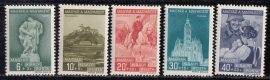 Hungary-1939 set-Hungary for Hungarians Patriotic Foundation-UNC-Stamps