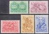 Hungary-1939 set-National Protestant Day-UNC-Stamps