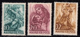Hungary-1940 set-Transylvanian Relief Foundation-UNC-Stamps