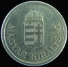 Hungary-1941-1944-1 Pengo-Aluminum-VF-Coin