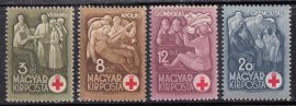 Hungary-1942 set-Red Cross-UNC-Stamps