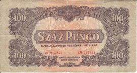 Hungary 1944. 100 Pengo-G