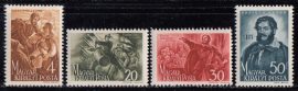 Hungary-1944 set-Kossuth Lajos-UNC-Stamps