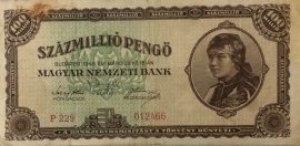 Magyarország 1945. 100 Millió Pengő-F