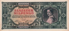 Magyarország 1946. 100000Mil Pengő-F