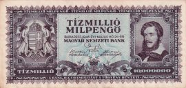 Hungary 1946. 10000Mil Pengo-F