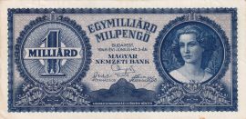 Hungary 1946. 10000Mil Pengo-F
